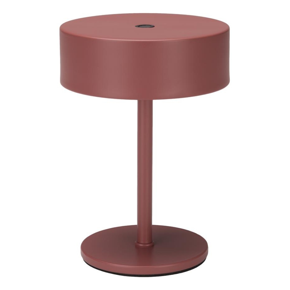 Zuiver Růžová kovová nabíjecí stolní LED lampa MINI Zuiver