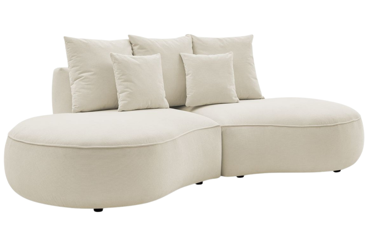 Bobochic Paris Béžová trojmístná pohovka Saint-Germain 260 cm Bobochic Paris