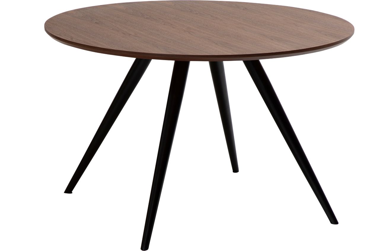 ​​​​​Dan-Form Ořechový kulatý jídelní stůl Eclipse 120 cm – vystavený kus ​​​​​Dan-Form