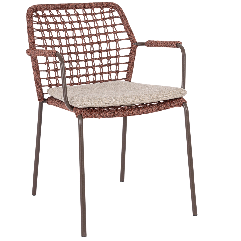 Bizzotto Červená zahradní židle Canar Bizzotto