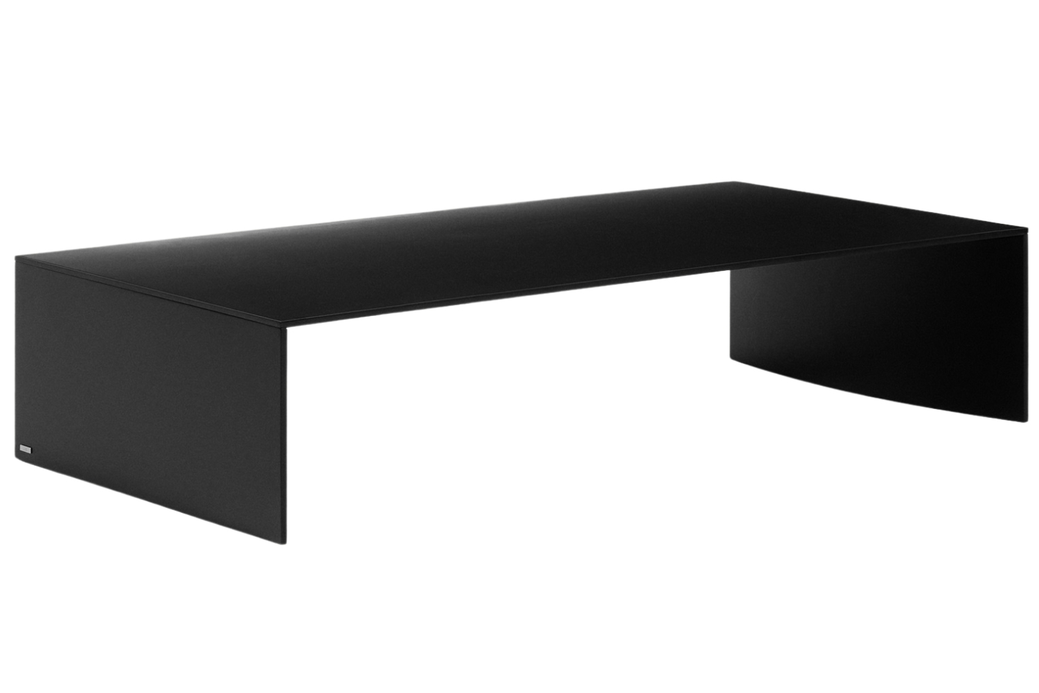 Kave Home Černý konferenční stolek Litto 140 x 70 cm Kave Home
