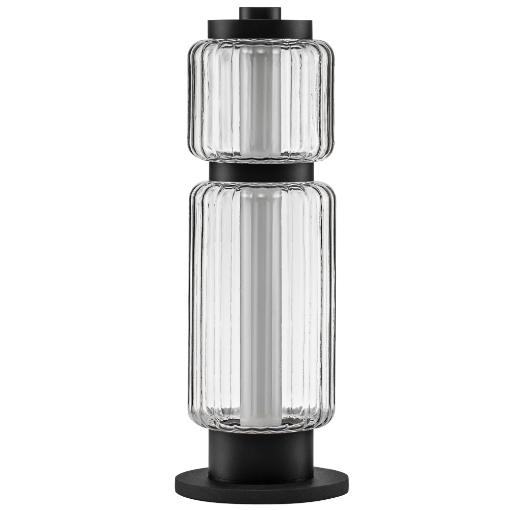 Nova Luce Skleněná stolní LED lampa Liessa Nova Luce