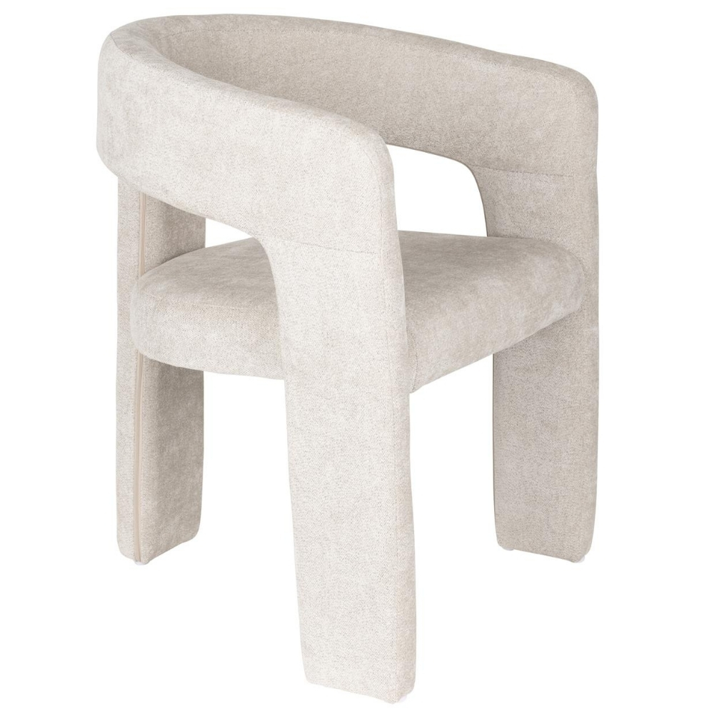 Housecraft Living Béžová čalouněná jídelní židle Valentin Housecraft Living