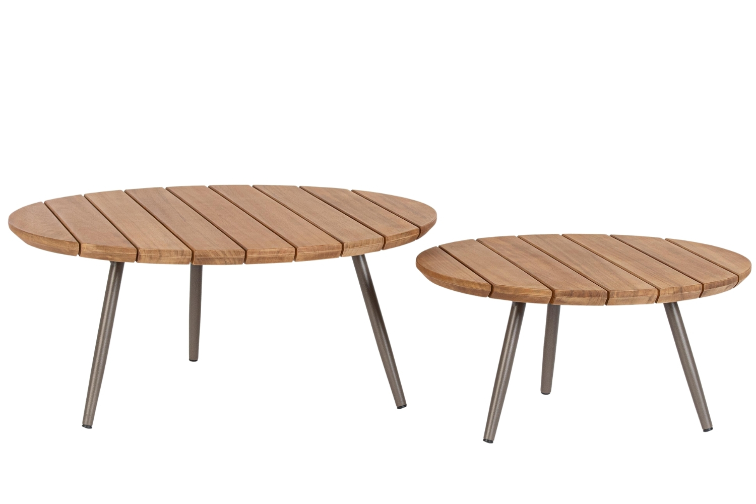 Bizzotto Set dvou zahradních stolků Corbeta 60/80 cm Bizzotto