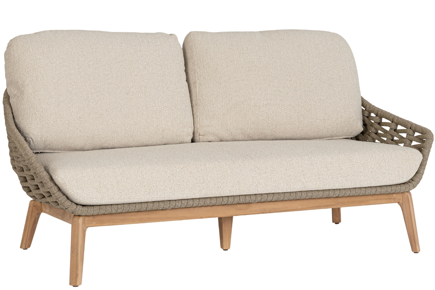 Bizzotto Béžovo-hnědá zahradní pohovka Tamires 168 cm Bizzotto