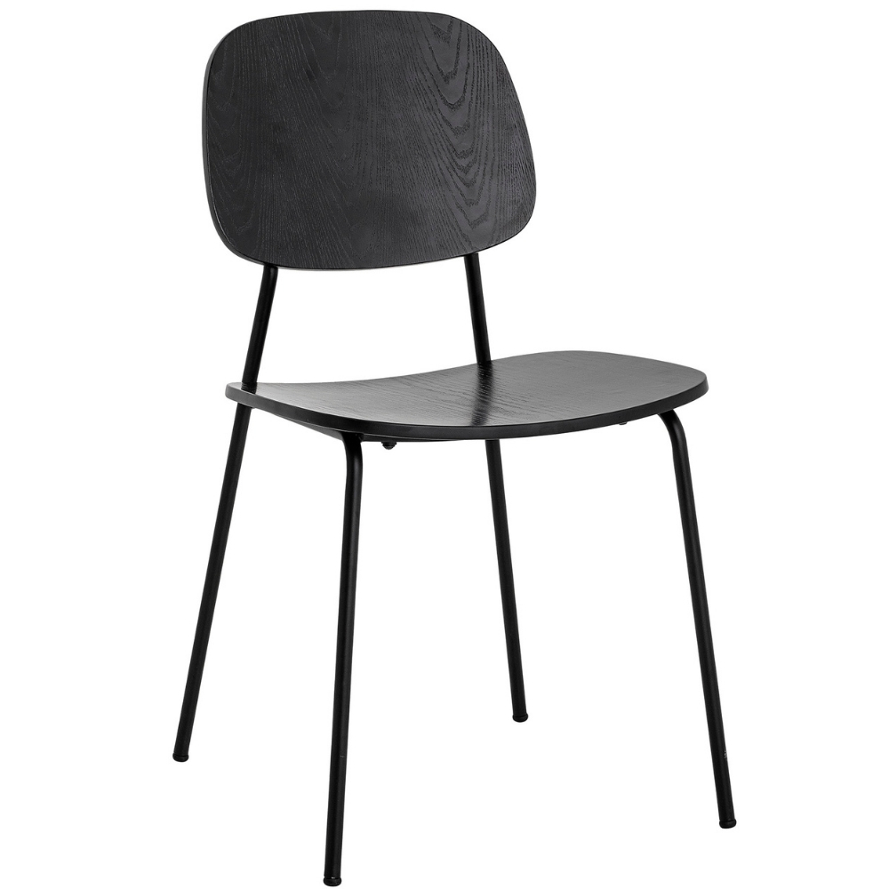 Bloomingville Černá jídelní židle Monza Bloomingville