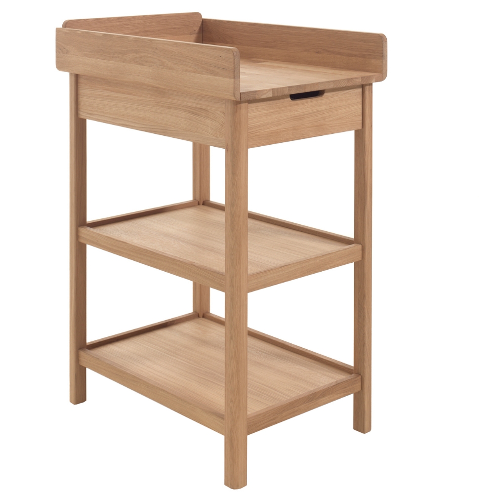 Vipack Dubový přebalovací stolek Forrest 69 x 48 cm Vipack