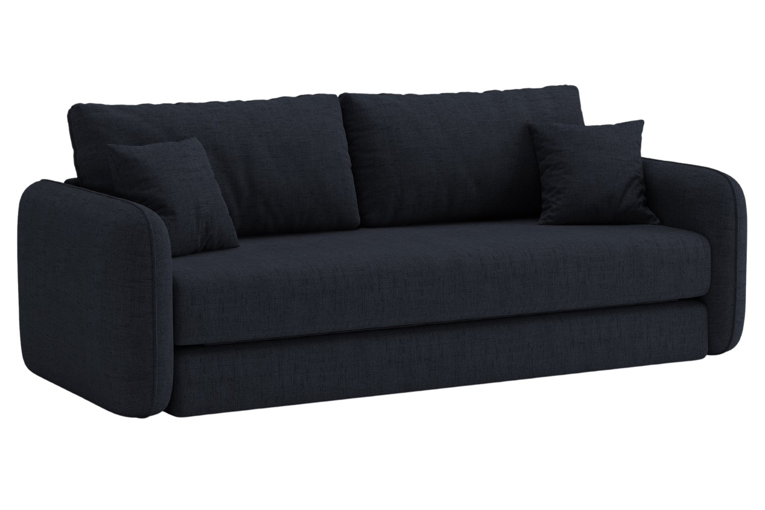 Micadoni Modrá rozkládací pohovka Dormi 225 cm Micadoni