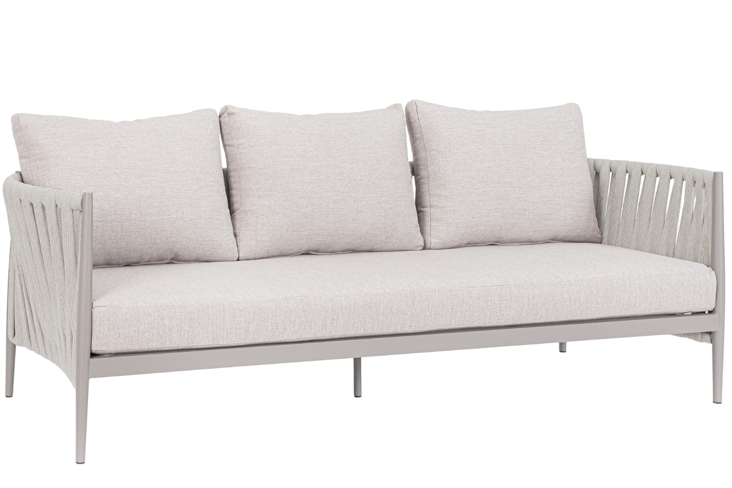 Bizzotto Světle šedá zahradní pohovka Jacinta 231 cm Bizzotto