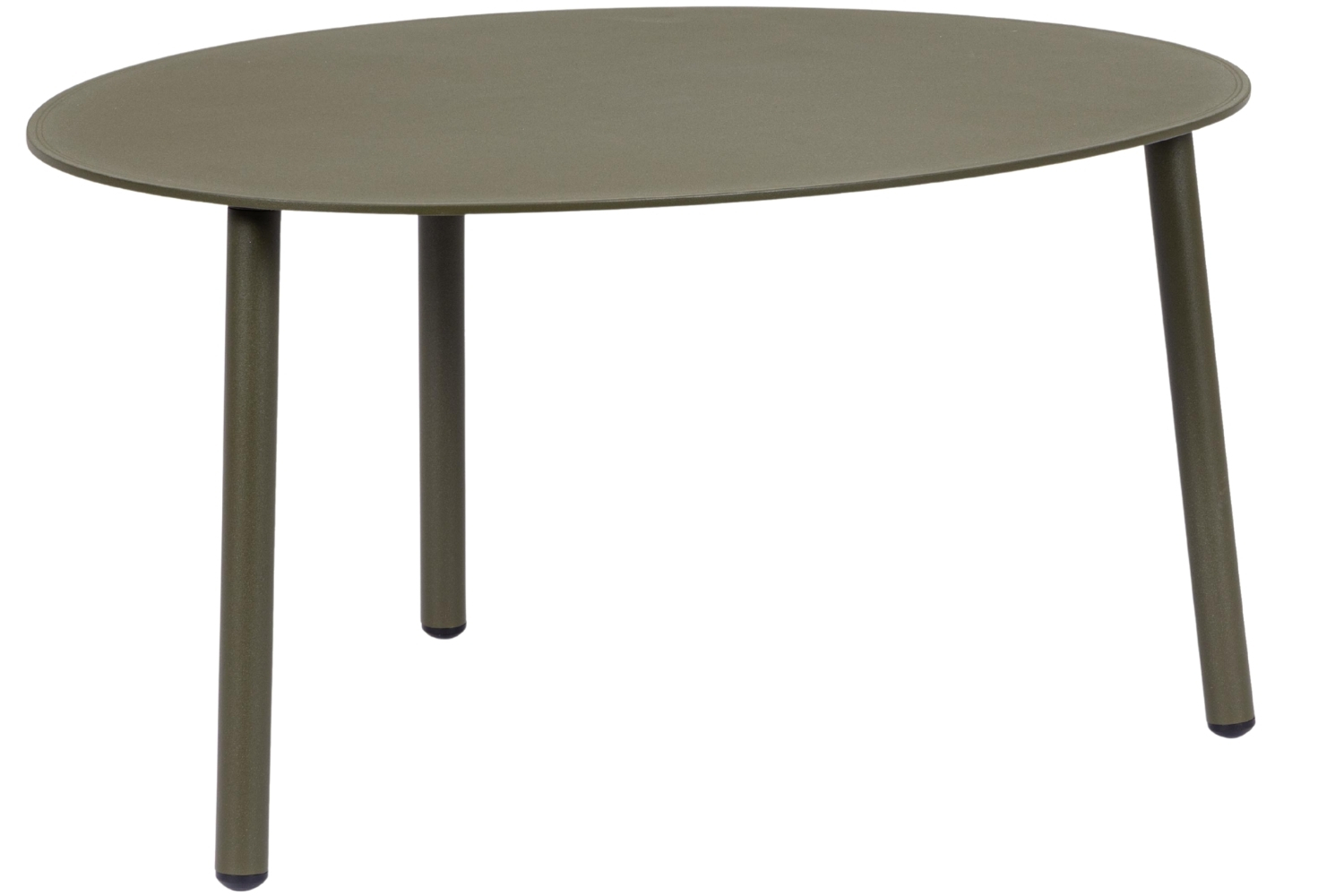 Bizzotto Zelený kovový zahradní stolek Sparky 70 x 56 cm Bizzotto