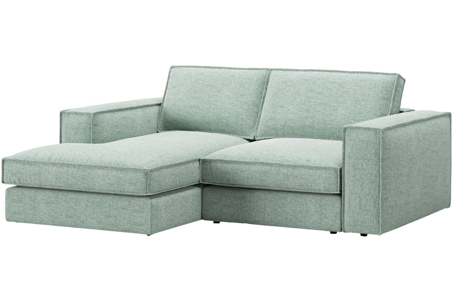 Zelená čalouněná rohová pohovka MICADONI Pola 226 cm