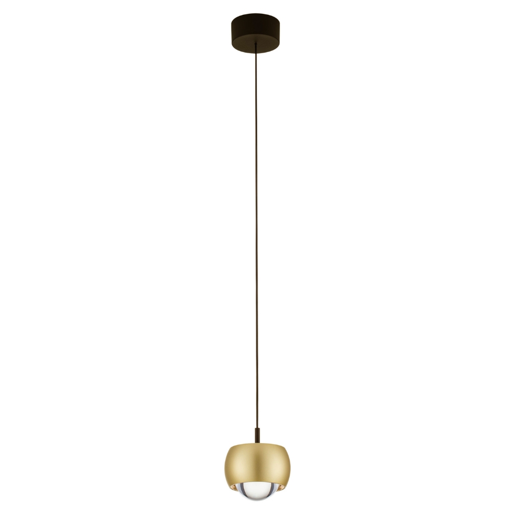 Nova Luce Zlaté závěsné LED světlo Conga 10 cm Nova Luce