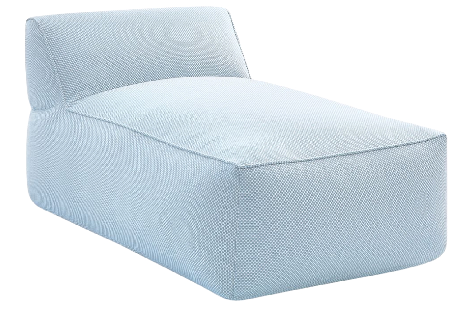 Bobochic Paris Světle modrá zahradní lenoška Riviera 135 cm Bobochic Paris