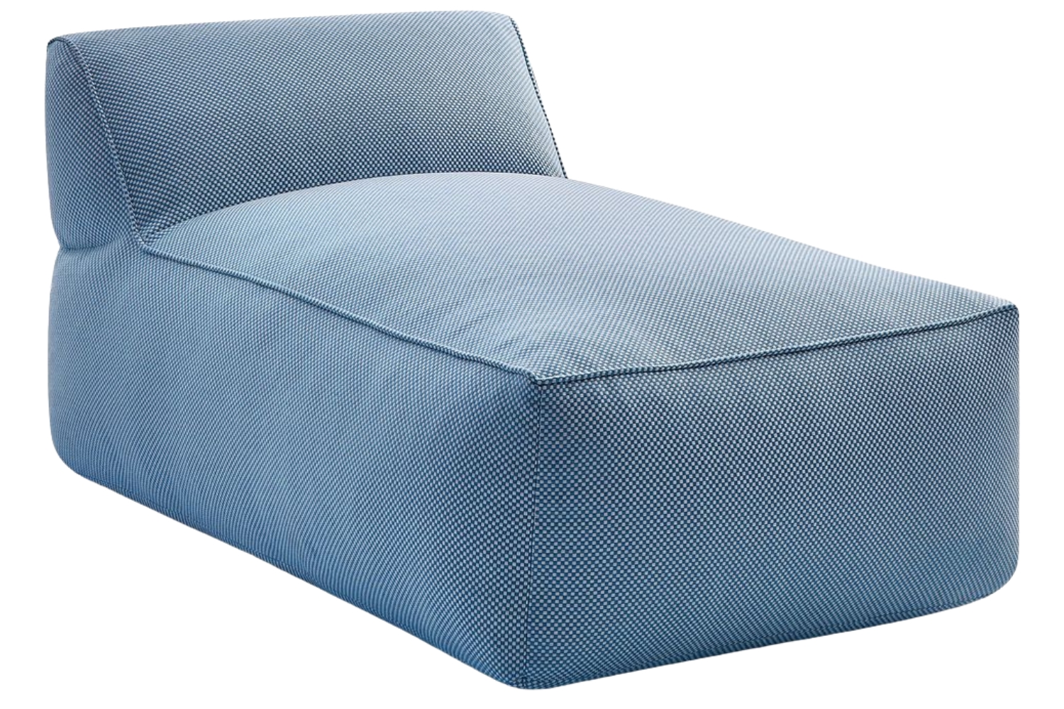 Bobochic Paris Tmavě modrá zahradní lenoška Riviera 135 cm Bobochic Paris