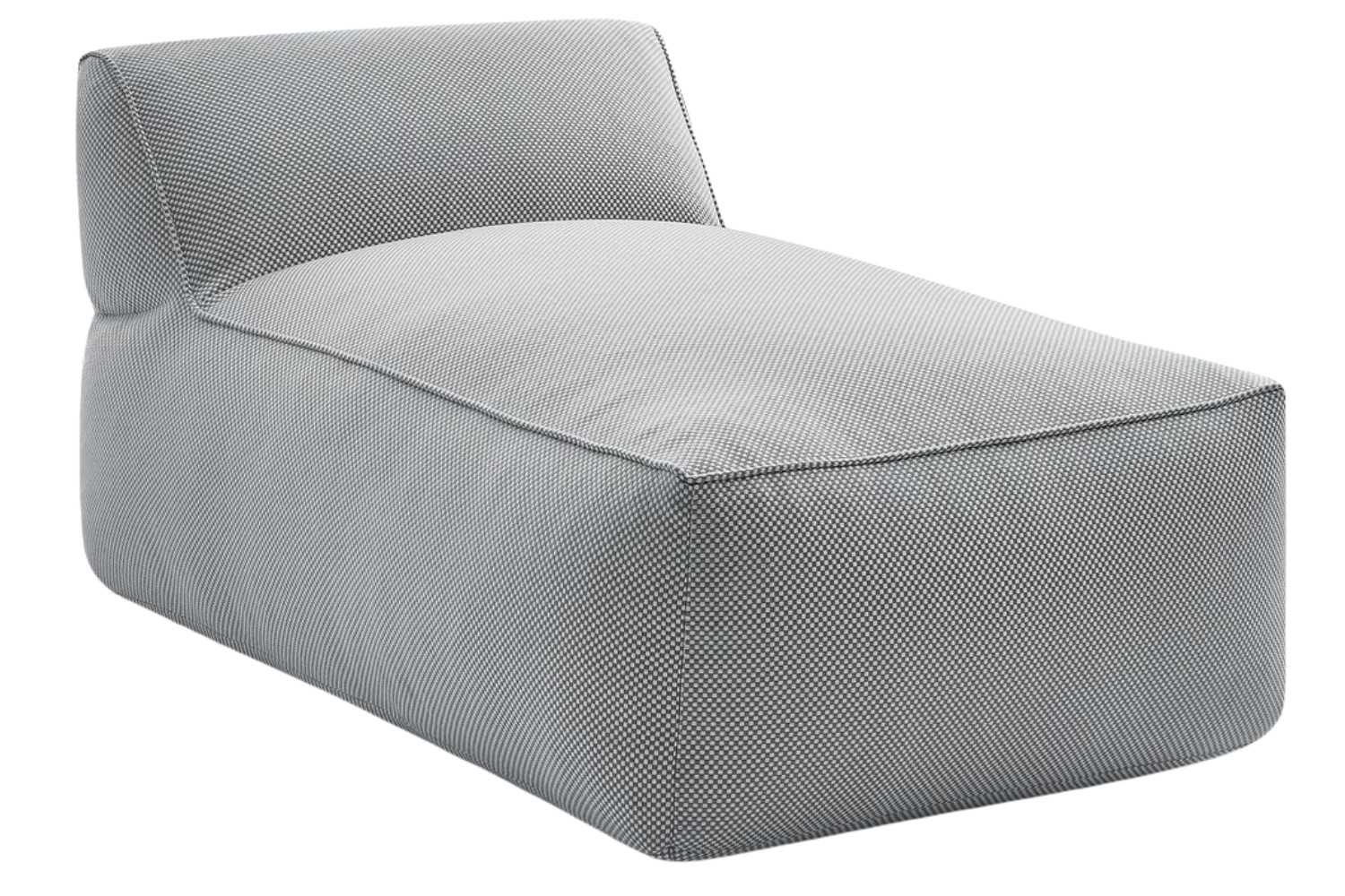 Bobochic Paris Světle šedá zahradní lenoška Riviera 135 cm Bobochic Paris