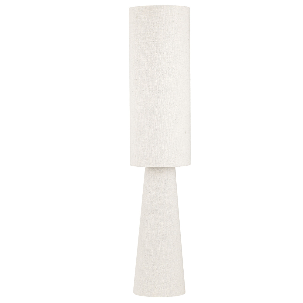 Nova Luce Bílá stojací lampa Nebia 143 cm Nova Luce