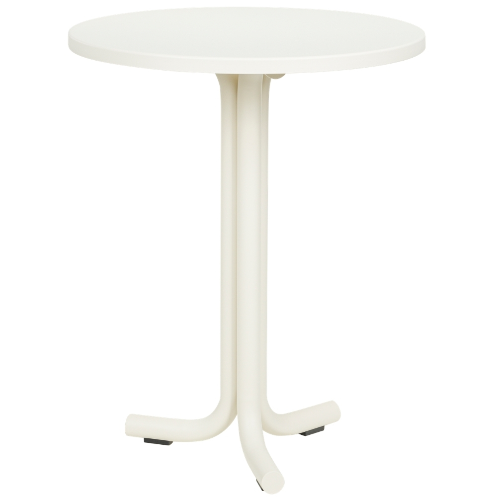 noo.ma Béžový kovový zahradní bistro stolek Nokk ⌀ 59 cm noo.ma