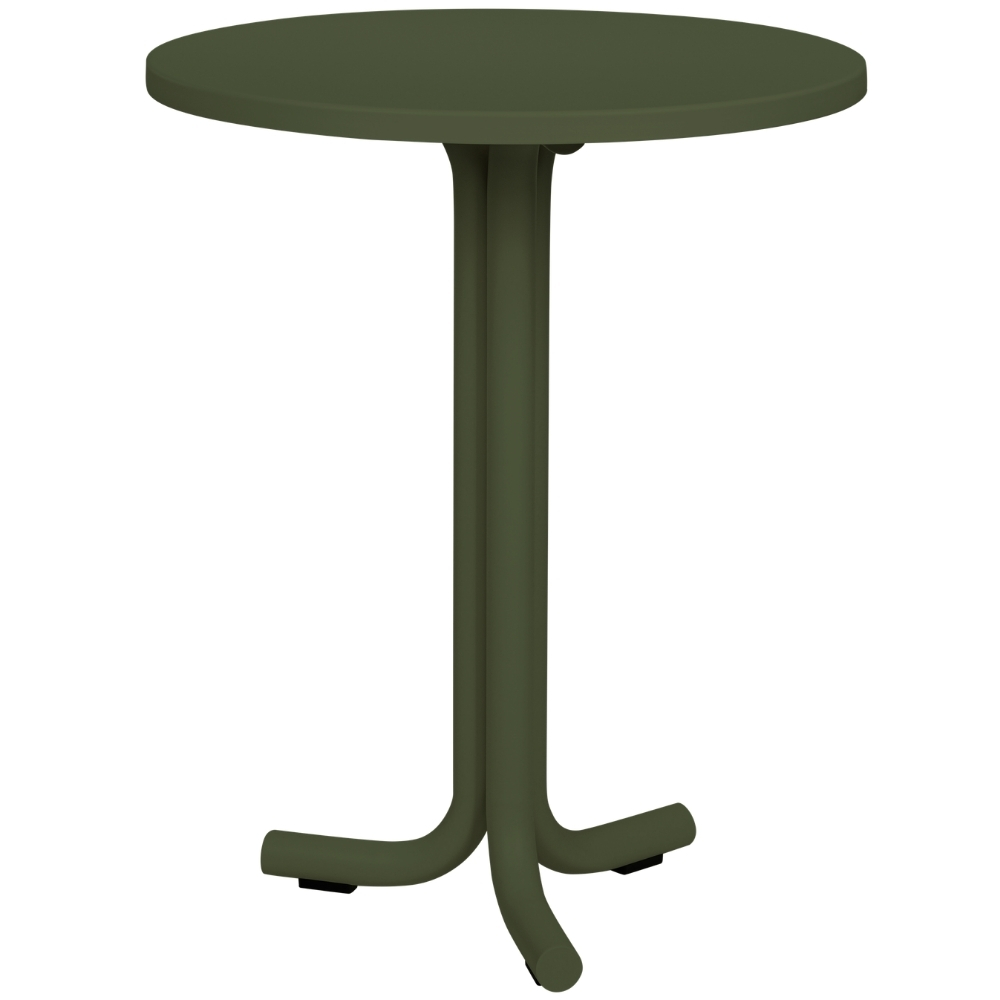 noo.ma Zelený kovový zahradní bistro stolek Nokk ⌀ 59 cm noo.ma