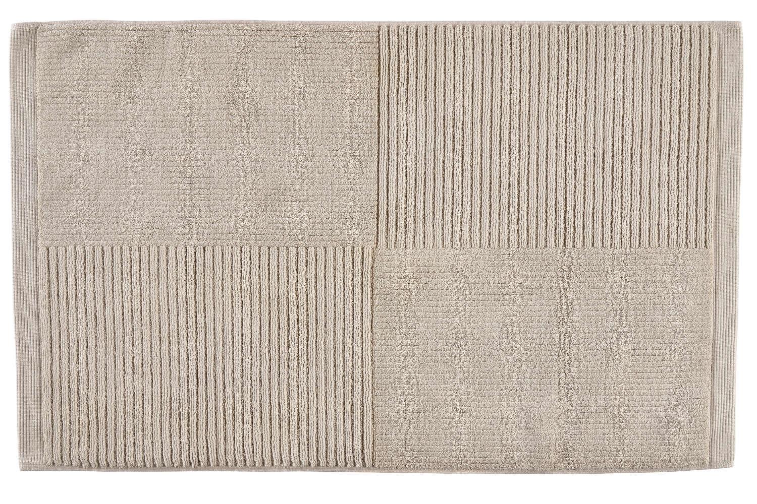 Zone Denmark Béžová bavlněná koupelnová předložka Classic 50 x 80 cm Zone Denmark