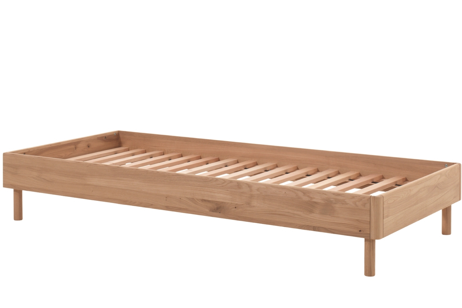 Dubová postel Vipack Forrest 90 x 200 cm Vipack