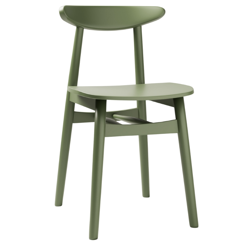 Micadoni Zelená jídelní židle Elie Micadoni