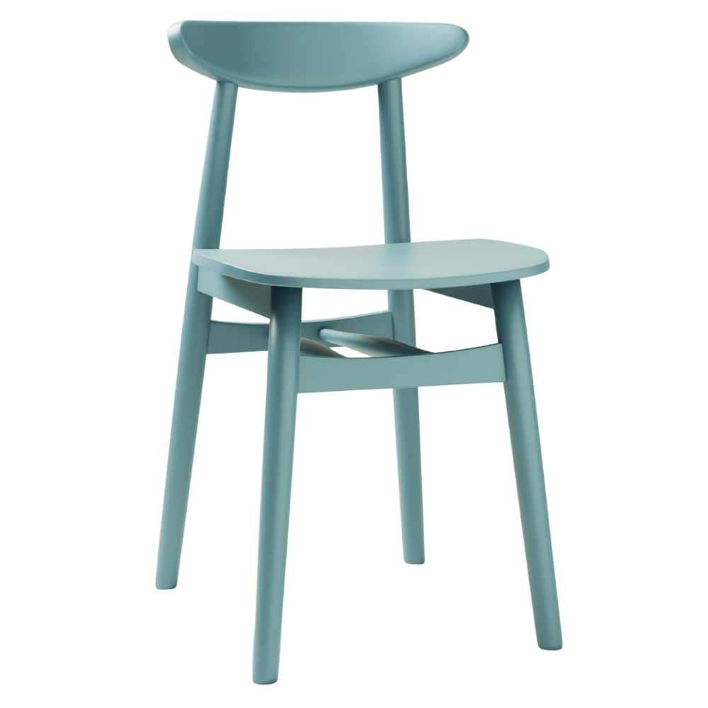 Micadoni Tyrkysově modrá jídelní židle Elie Micadoni