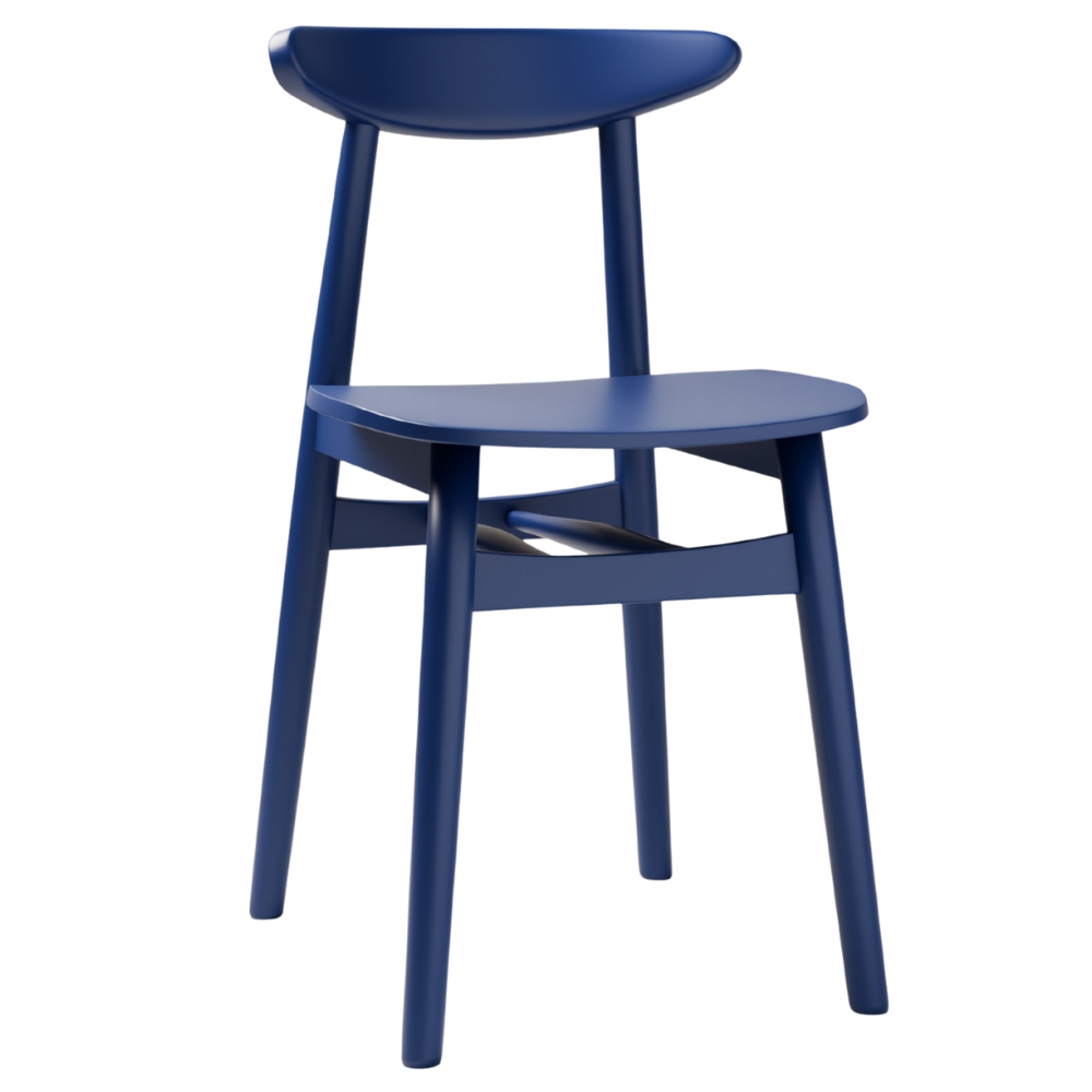 Micadoni Modrá jídelní židle Elie Micadoni