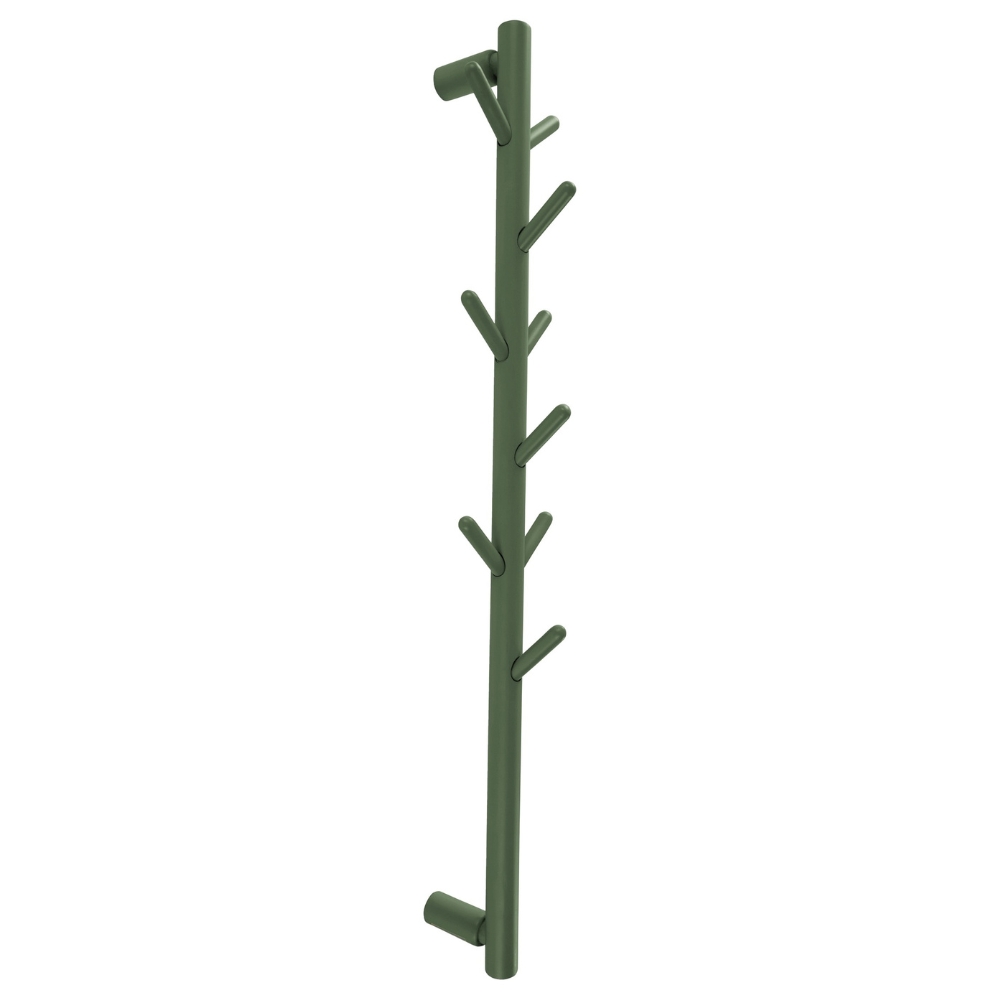 Jotex Zelený nástěnný věšák EDDISON 100 cm Jotex