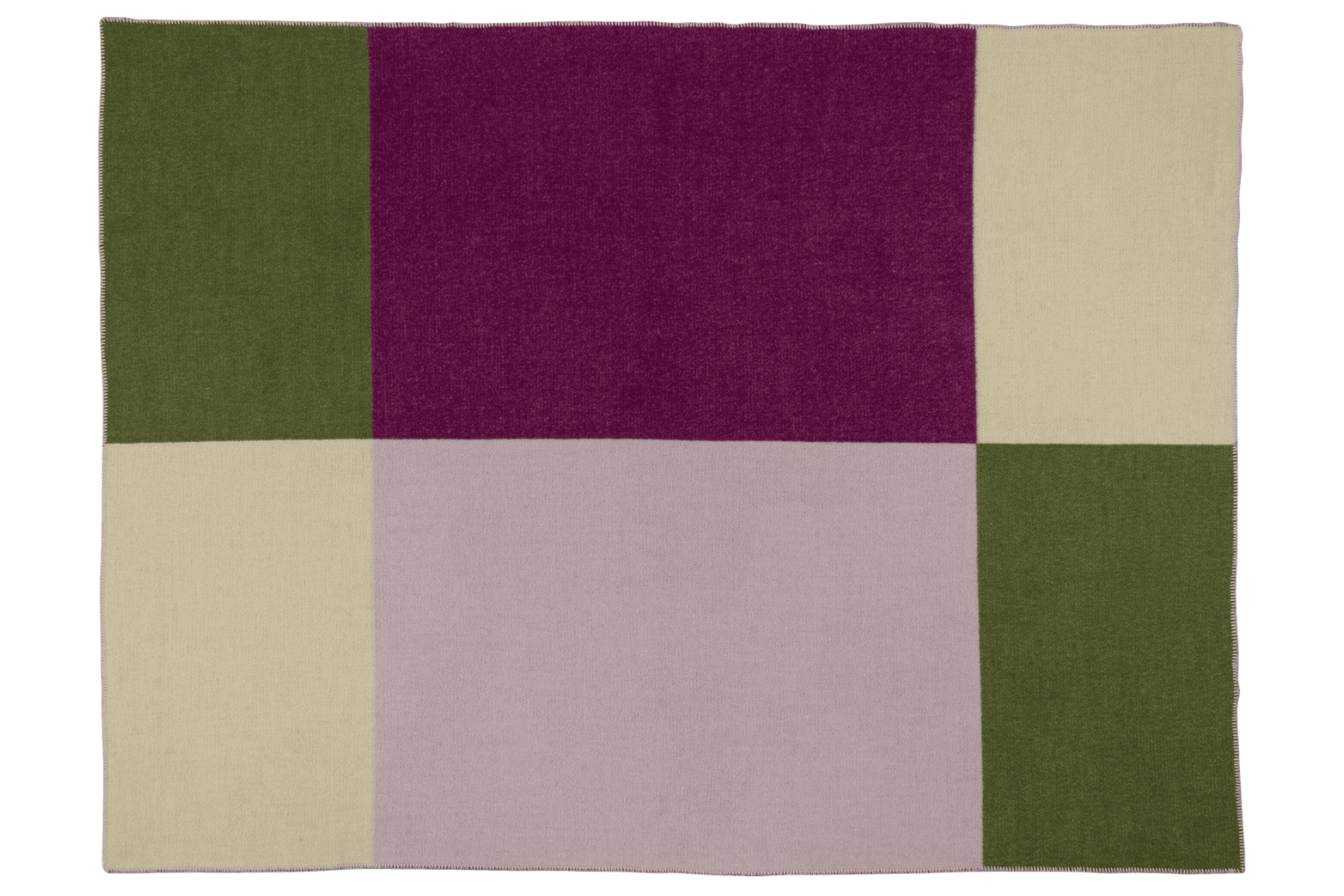 noo.ma Barevný vlněný pléd Hilu 200 x 150 cm noo.ma