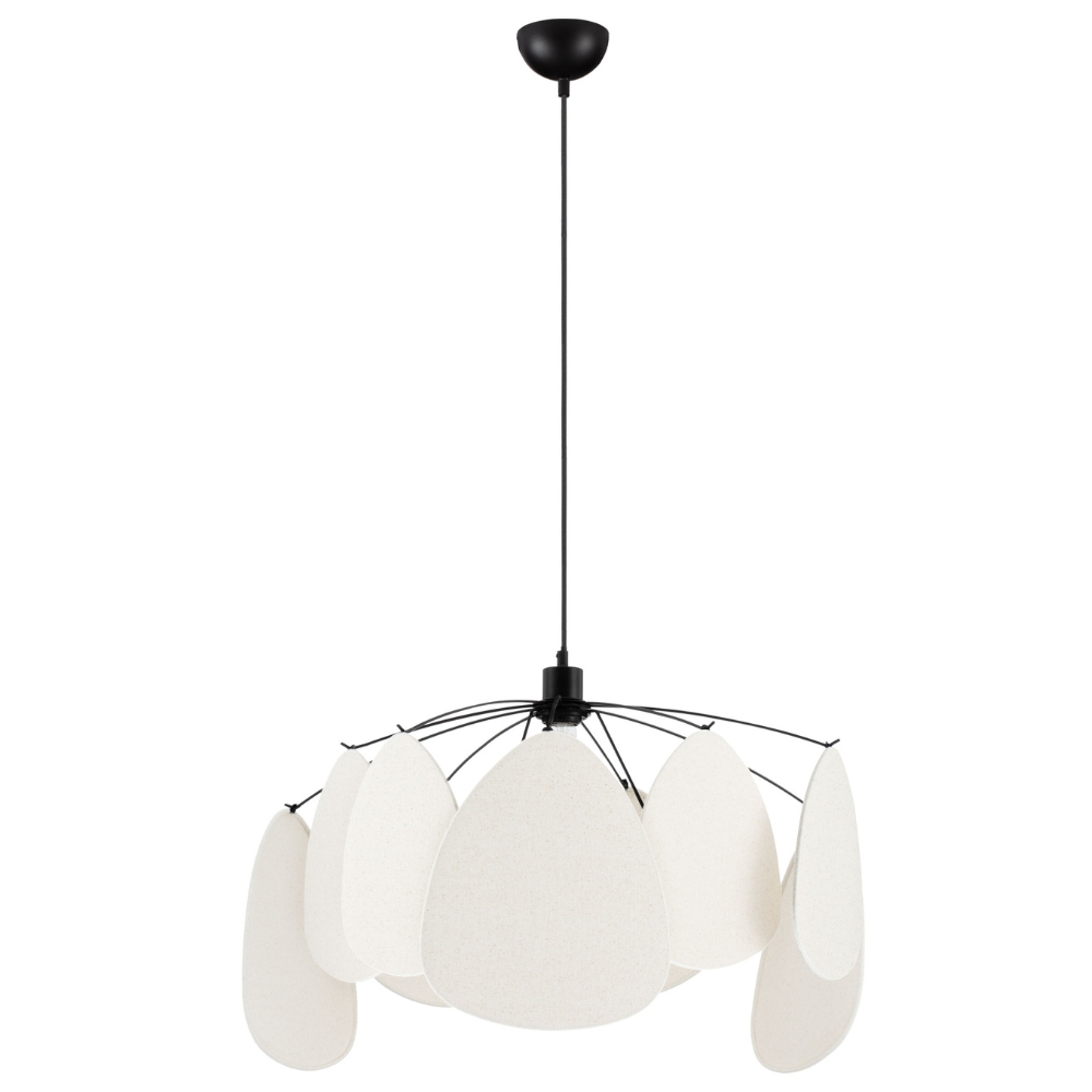 Nova Luce Béžové závěsné světlo Olina 70 cm Nova Luce