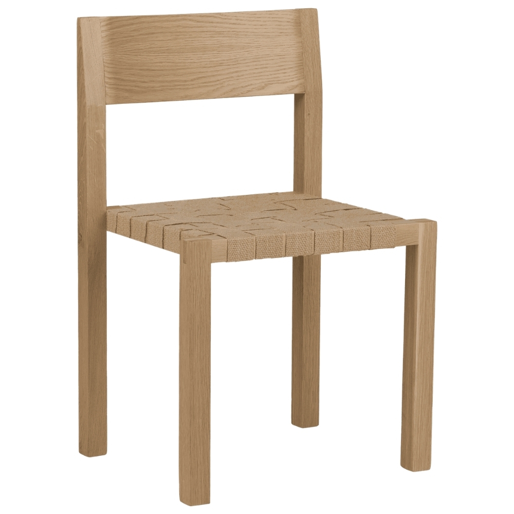 noo.ma Dubová jídelní židle Toli s výpletem noo.ma