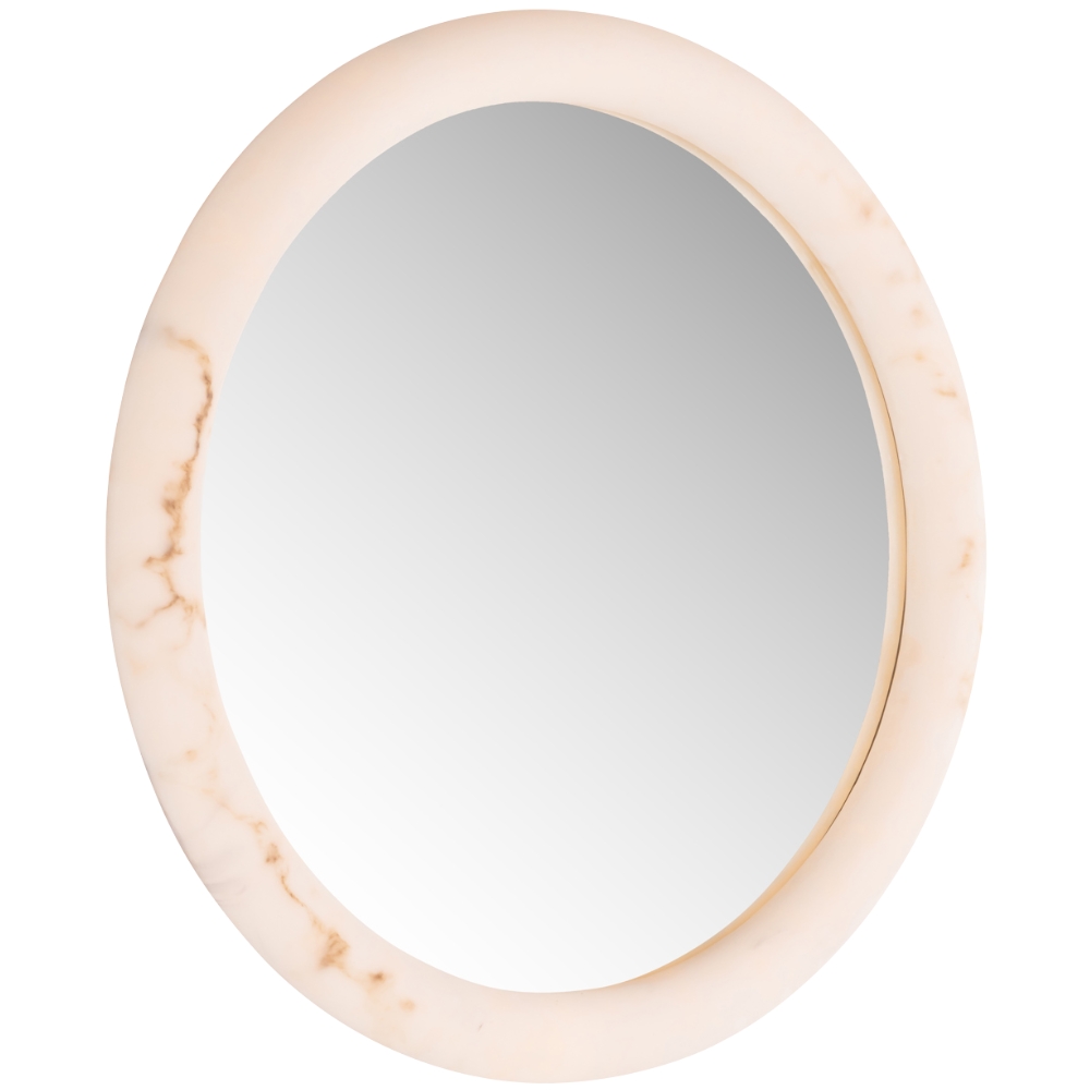 Richmond Zrcadlo s LED osvětlením Oravelle Ø80 cm Richmond