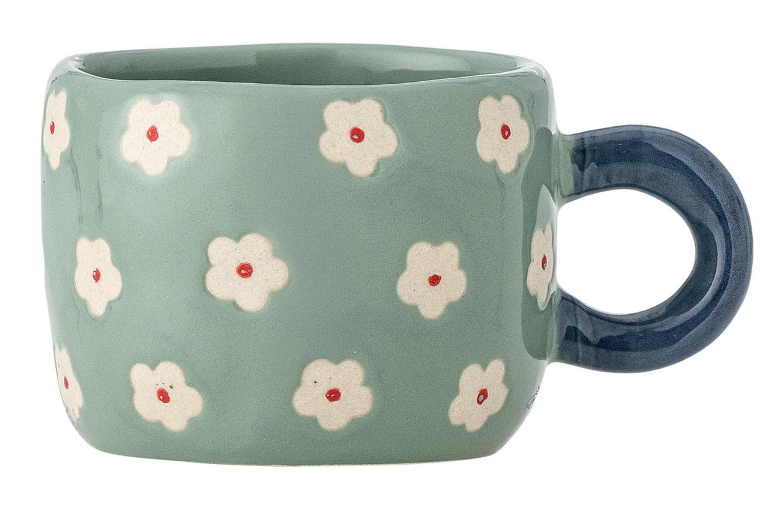 Bloomingville Světle modrý keramický hrnek Nini 100 ml Bloomingville