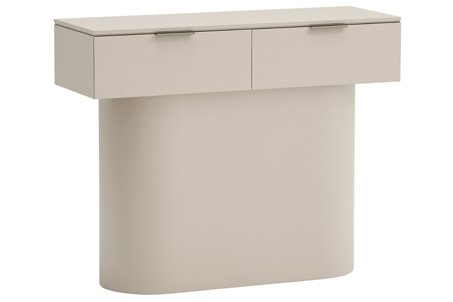 Teulat Béžový lakovaný toaletní stolek Totem 100 x 36 cm Teulat