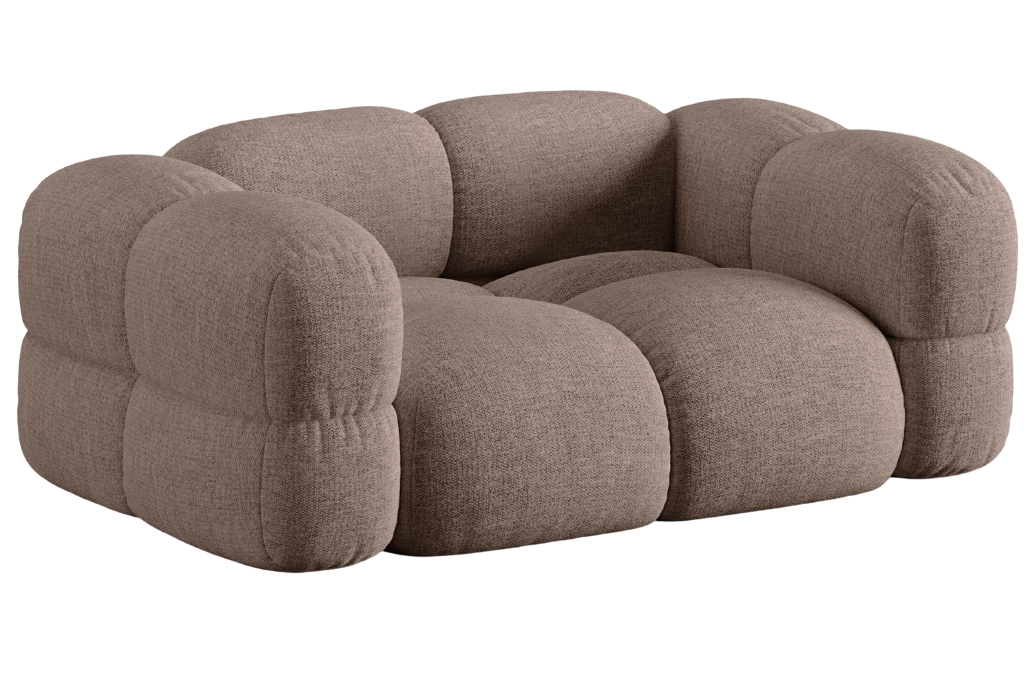 Cosmopolitan Design Světle hnědá dvoumístná pohovka Loretto 180 cm Cosmopolitan Design