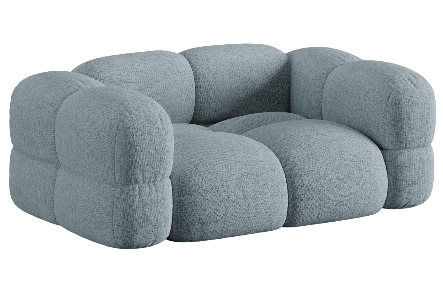 Cosmopolitan Design Světle modrá dvoumístná pohovka Loretto 180 cm Cosmopolitan Design