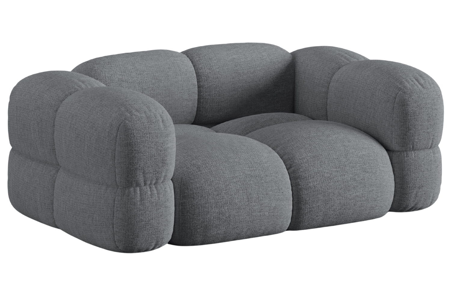 Cosmopolitan Design Šedá dvoumístná pohovka Loretto 180 cm Cosmopolitan Design