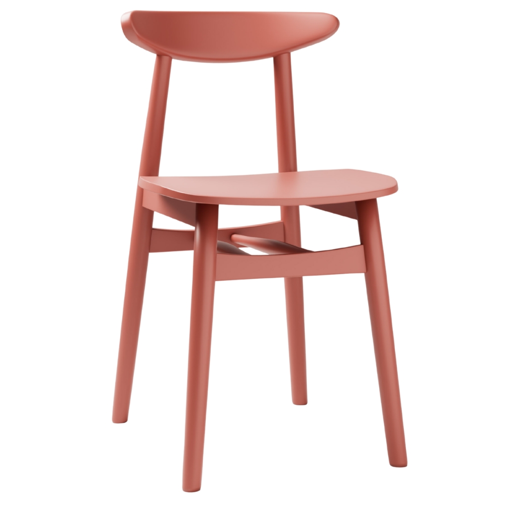 Micadoni Růžová jídelní židle Elie Micadoni