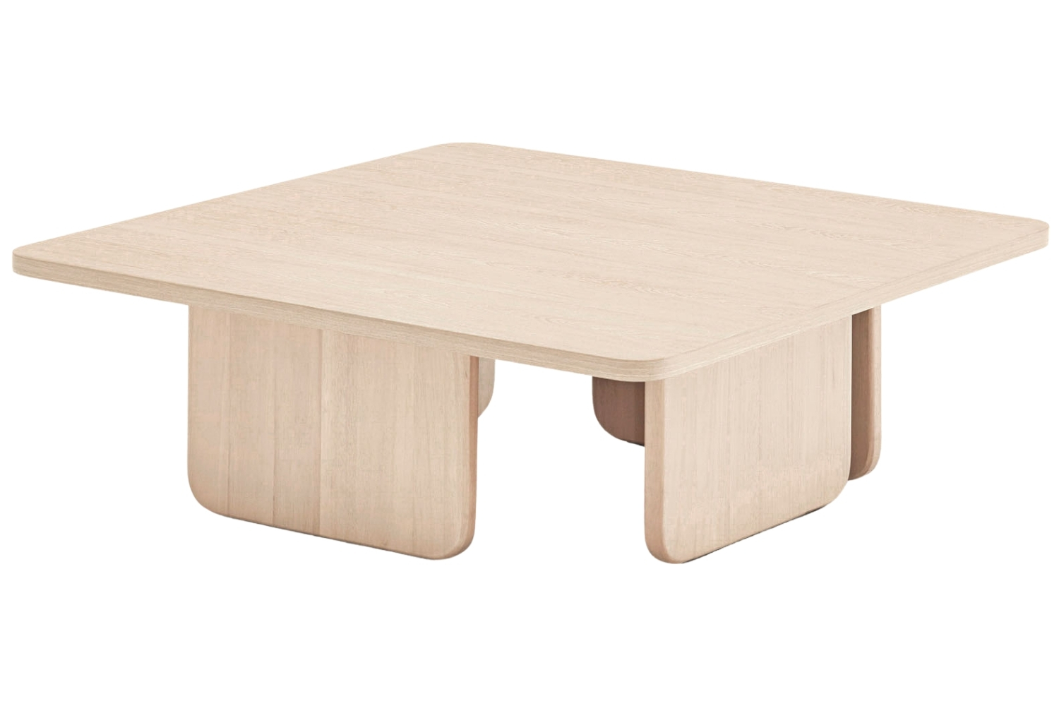 Teulat Dřevěný konferenční stolek Arq 100 x 100 cm Teulat