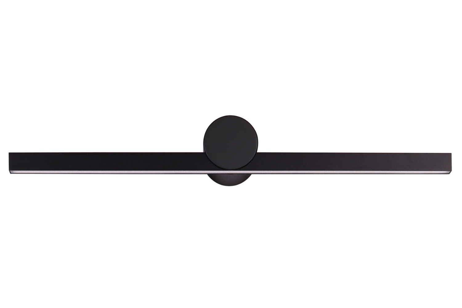 Nova Luce Černé kovové nástěnné LED světlo Breggo 61 cm Nova Luce