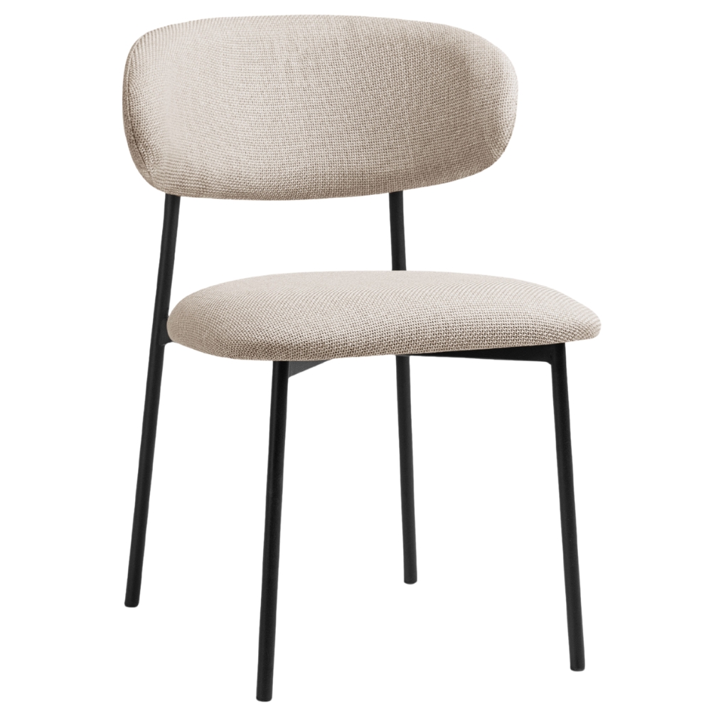 Micadoni Béžová jídelní židle Nina Micadoni