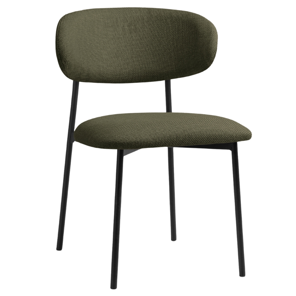 Micadoni Zelená jídelní židle Nina Micadoni