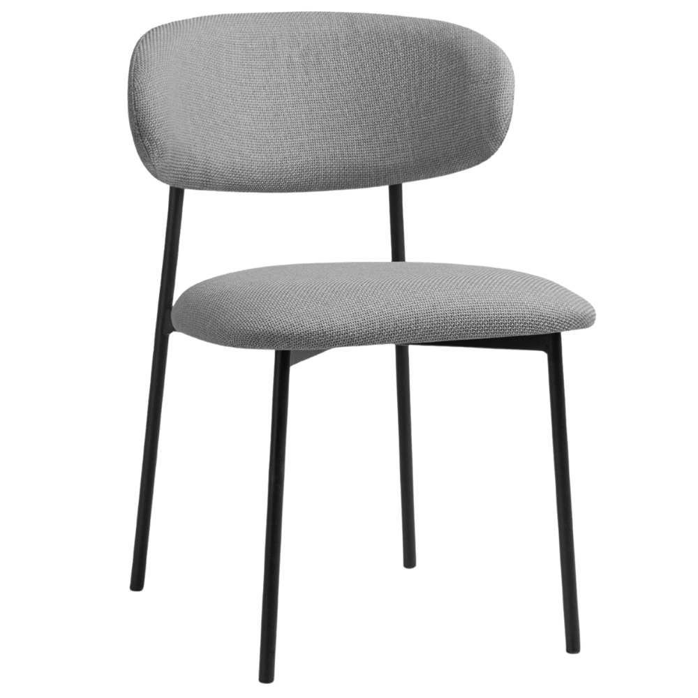 Micadoni Šedá jídelní židle Nina Micadoni