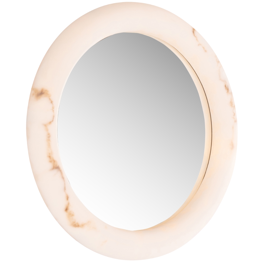 Richmond Zrcadlo s LED osvětlením Oravelle Ø60 cm Richmond