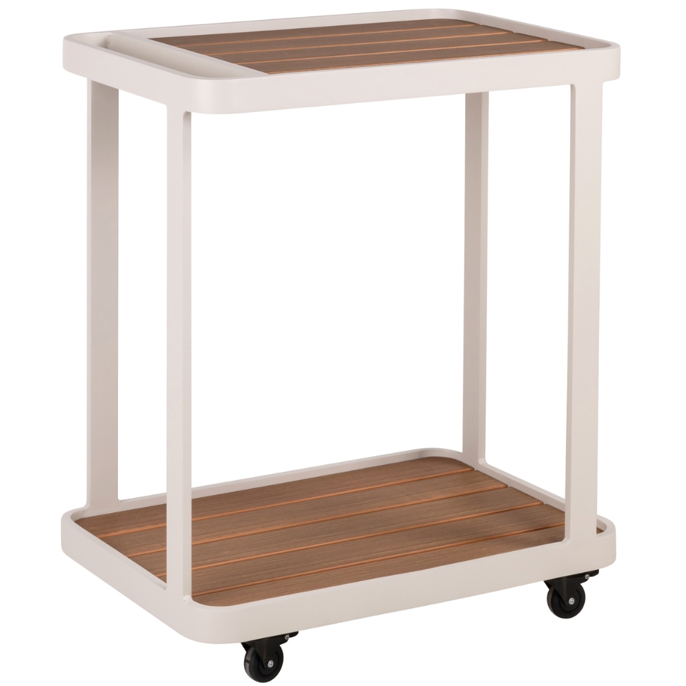 Richmond Béžový zahradní servírovací stolek Spritz 60 x 42 cm Richmond