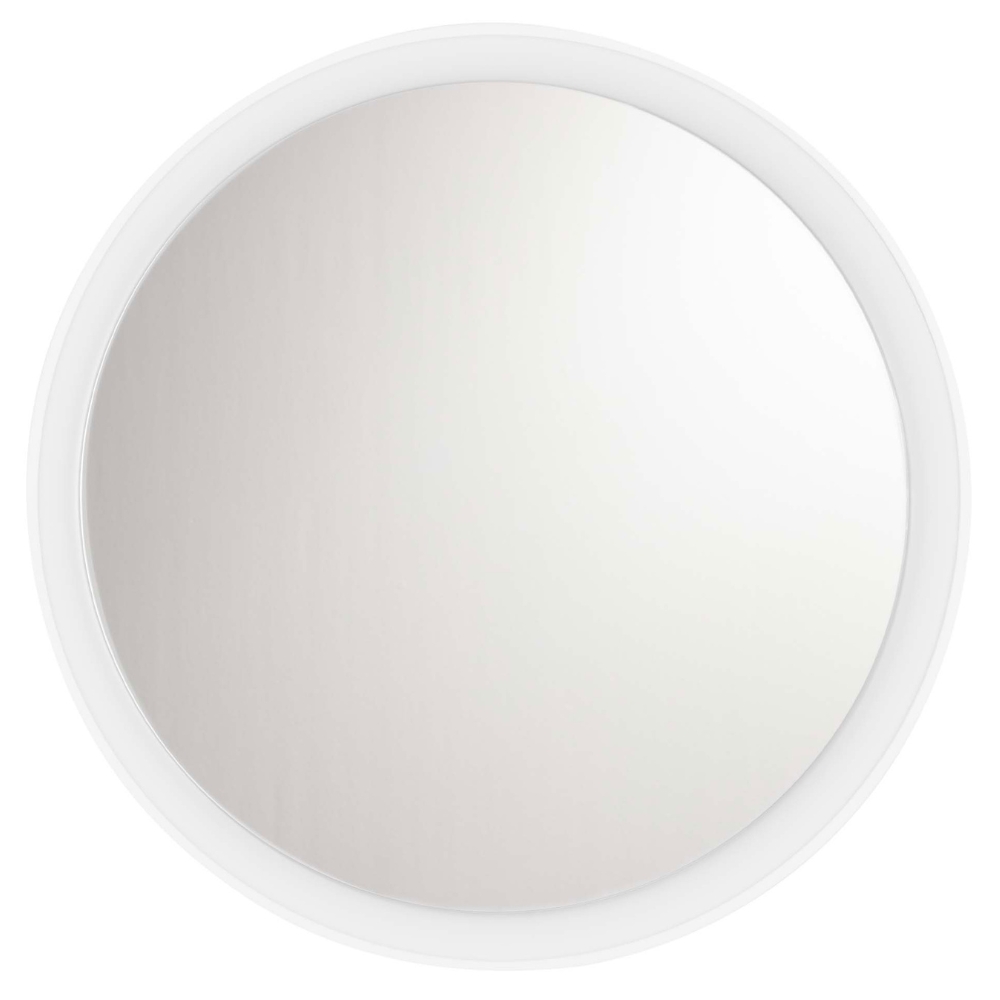 Nova Luce Bílé závěsné zrcadlo s LED osvětlením Onar 58 cm Nova Luce