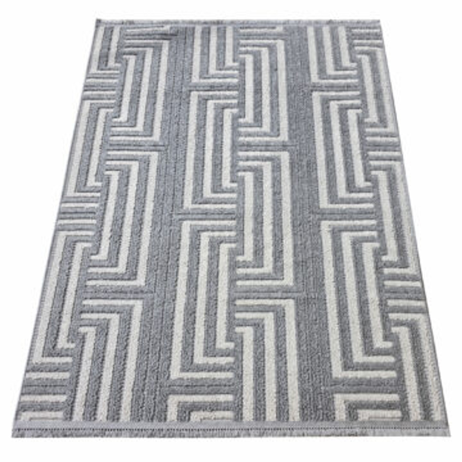 Koberec MILANO 011 gray cream - 60x100 cm