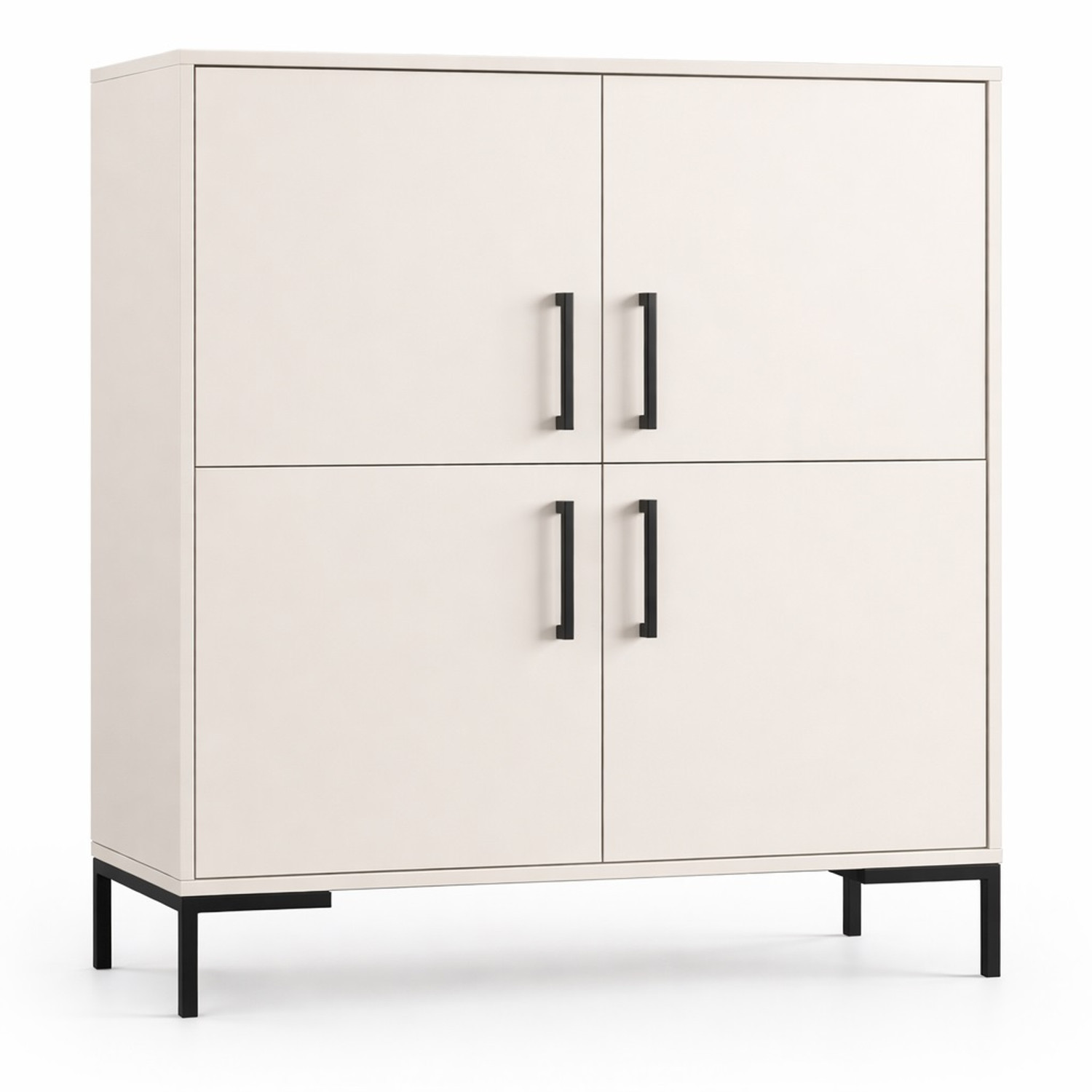 Komoda na nožičkách 4D - béžová