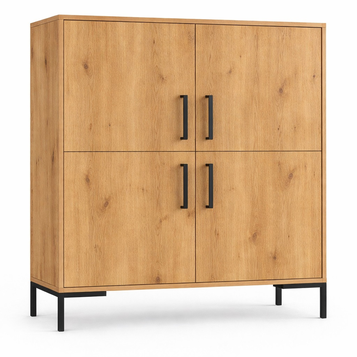 Komoda na nožičkách 4D - dub artisan