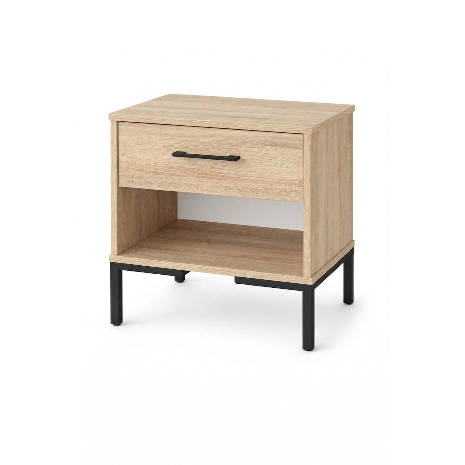 Noční stolek na nožičkách - dub sonoma
